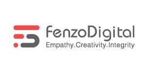 Logo of FenzoDigital, a social media agency.